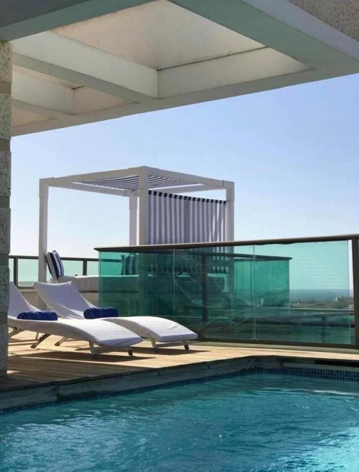Exclusive Top Luxury Penthouse Near The Sea With Privat Roof-Pool Apartamento Eilat Exterior foto